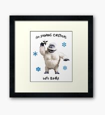 Bumble for Christmas Framed Print