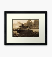 WW2 Tank Framed Print