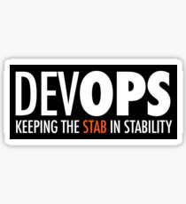 Keeping the Stab in Stability (sticker) Sticker