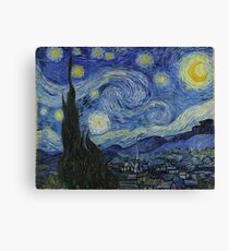 Starry Night (Vincent van Gogh) Canvas Print