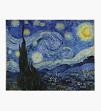 Starry Night (Vincent van Gogh) Photographic Print