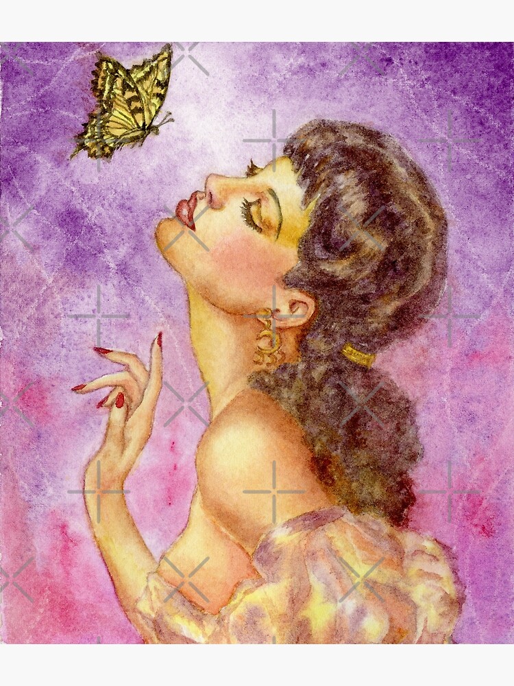 Beautiful Butterfly Girl by HajraMeeks