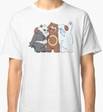 Poke Bare Bears Classic T-Shirt