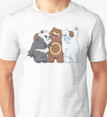 Poke Bare Bears Unisex T-Shirt