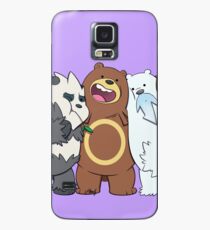 Poke Bare Bears Case/Skin for Samsung Galaxy