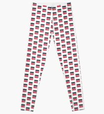 UNISEX red Leggings