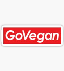 Go Vegan Supreme Sticker