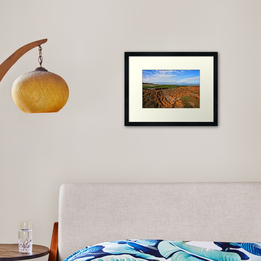 Low Tide Rickett's Point ll Framed Art Print