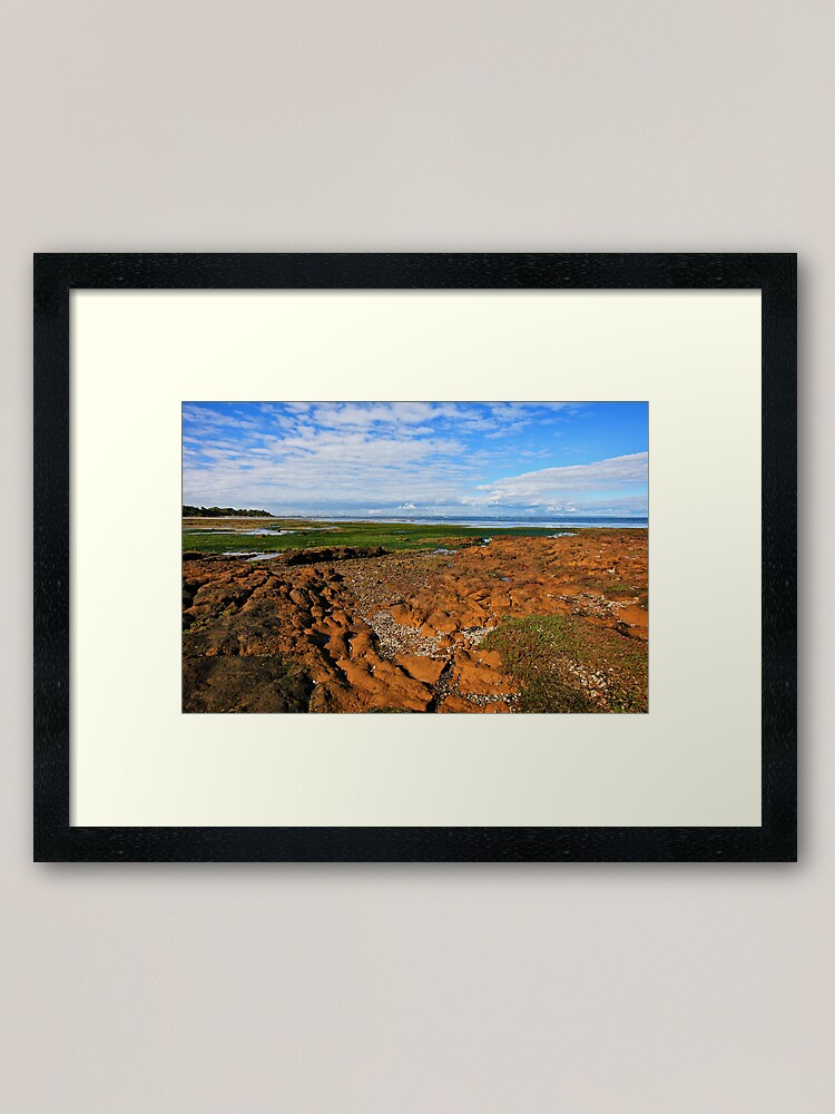 Alternate view of Low Tide Rickett's Point ll Framed Art Print