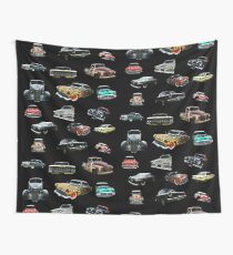 Hot Rod Heaven Wall Tapestry