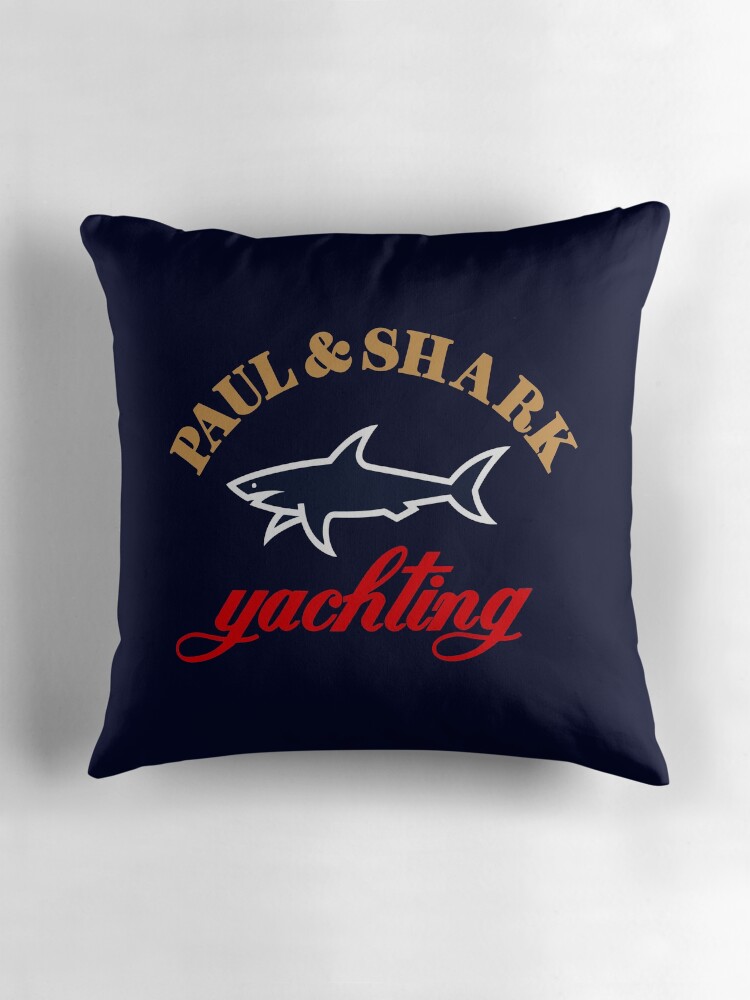 Shark Pillow paul & shark" throw pillowscleinka | redbubble Shark Pillow paul & shark" throw pillowscleinka | redbubble