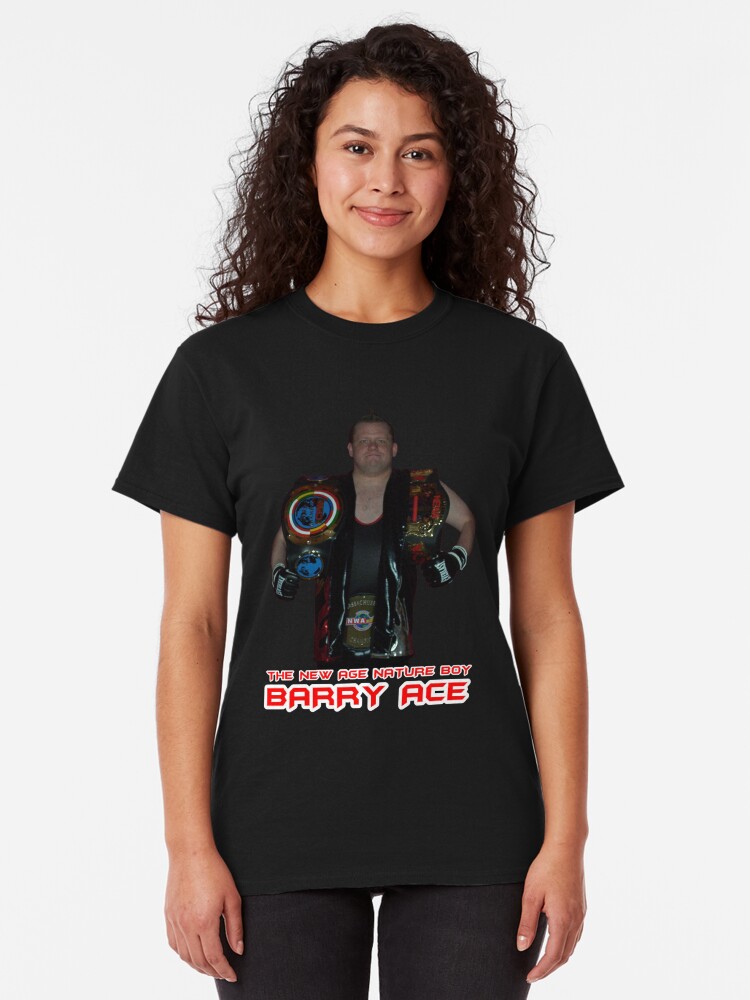 Alternate view of "New Age Nature Boy" Barry Ace Classic T-Shirt