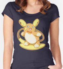 Pokemon - Alolan Raichu Women's Fitted Scoop T-Shirt