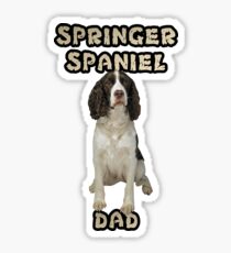 English Springer Spaniel Dad Father Sticker