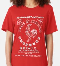 Sriracha Hot Chili Sauce Slim Fit T-Shirt
