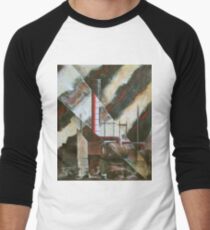 refinery Men's Baseball ¾ T-Shirt