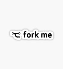 Git fork me Sticker
