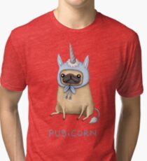 Camiseta de tejido mixto Pugicornio - Cervatillo