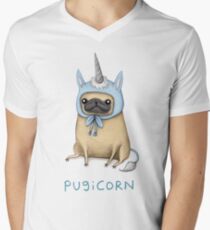 Camiseta para hombre de cuello en v Pugicornio - Cervatillo