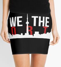 Raptors We The North Toronto Skyline Mini Skirt