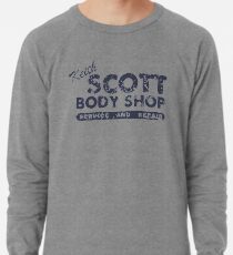 Keith Scott Body Shop Weathered Hoodie – One Tree Hill, Lucas Scott Lightweight Sweatshirt