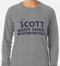 Keith Scott Body Shop Hoodie – One Tree Hill, Lucas Scott Lightweight Sweatshirt
