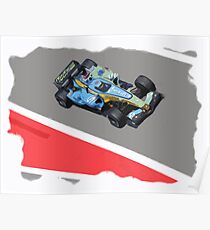 Alonso - Renault Poster