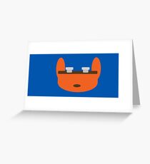 Jak & Daxter - Daxter - Minimal Design Greeting Card