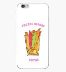 Frutas Before Putas- White iPhone Case