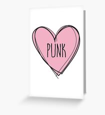 PUNK Greeting Card