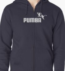Pumba Logo Zipped Hoodie