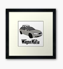 Subaru Legacy Wagon Mafia Framed Print