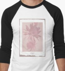 Negative Flower Men's Baseball ¾ T-Shirt