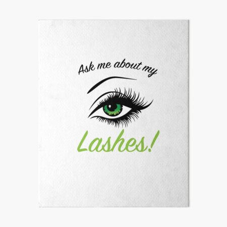 Lashboost Showoff Art Board Print