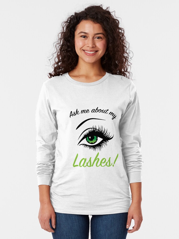 Alternate view of Lashboost Showoff Long Sleeve T-Shirt