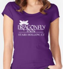 Gilmore Girls – Dragonfly Inn Women's Fitted Scoop T-Shirt