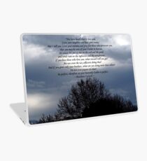 ~ Love Your Enemies ~ Laptop Skin