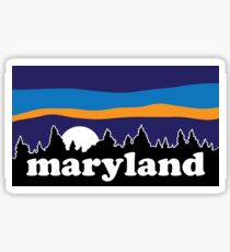 Maryland Moonscape Sticker