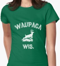 Waupaca Wis Women's Fitted T-Shirt