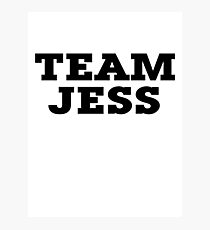 Team Jess Photographic Print