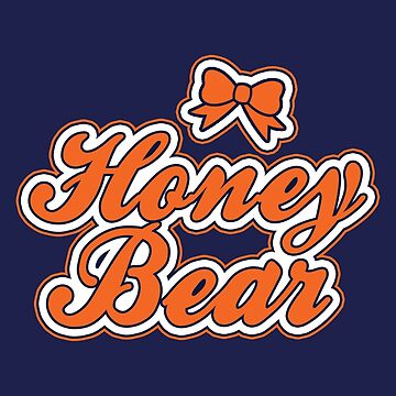 Honey Bear - Chicago Sticker for Sale by BearDownDesigns