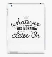 Simple and Clean - B&W iPad Case/Skin