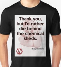 V for Vendetta Quote Unisex T-Shirt