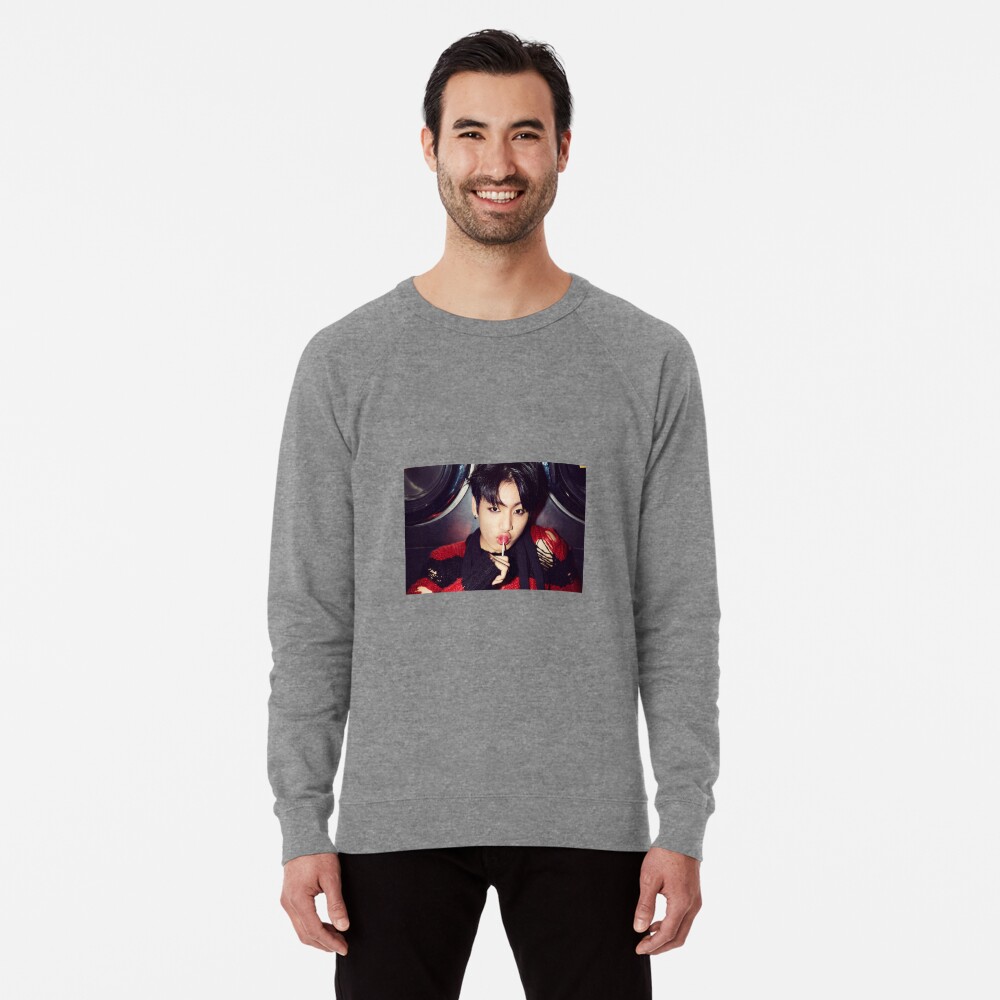 Jungkook War Of Hormone Lightweight Sweatshirt By Reshahime