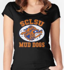 SCLSU Mud Dogs Women's Fitted Scoop T-Shirt