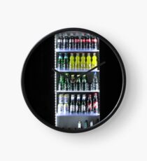 Soft Drinks Cabinet Clock