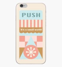 Small World Trash Can Design iPhone Case