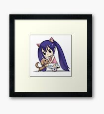 Wendy chibi Fairy Tail Framed Print