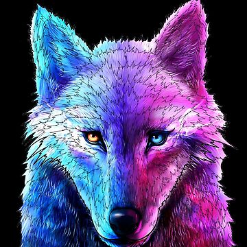 Cool Neon Wolves Wallpapers on WallpaperDog