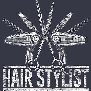 Hairdresser Scissors - Hair Stylist - Sticker